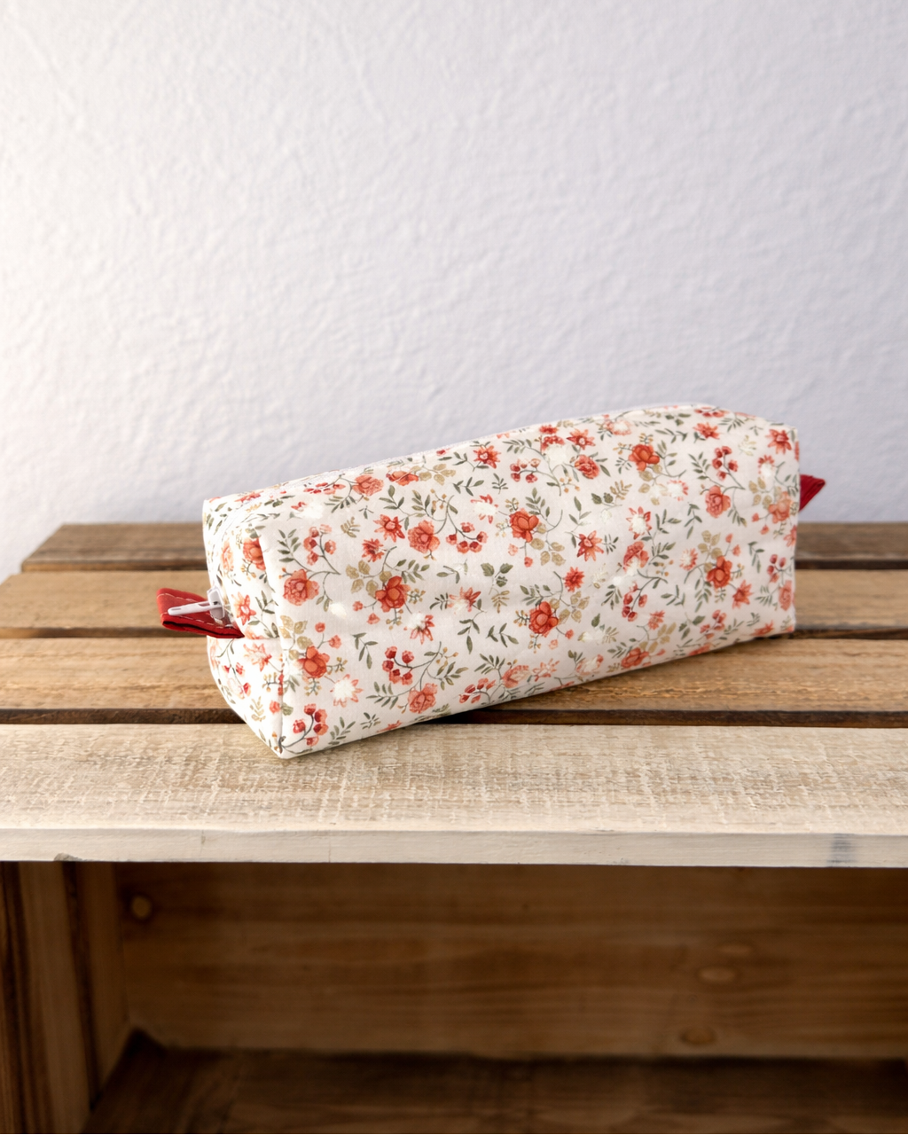 Quilted Pencil Pouch | Makeup Travel Pouch
