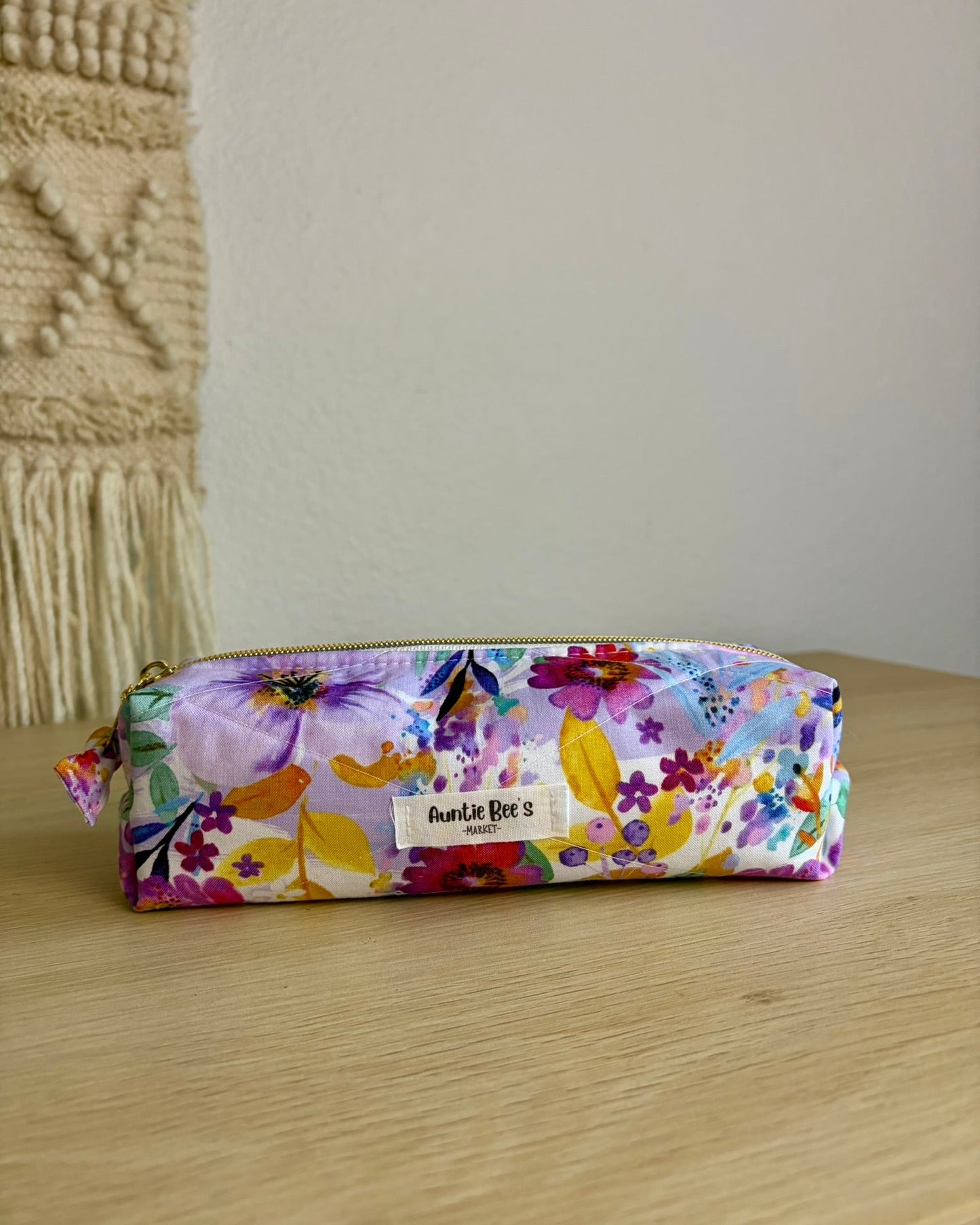 Handmade Quilted Pencil Pouches