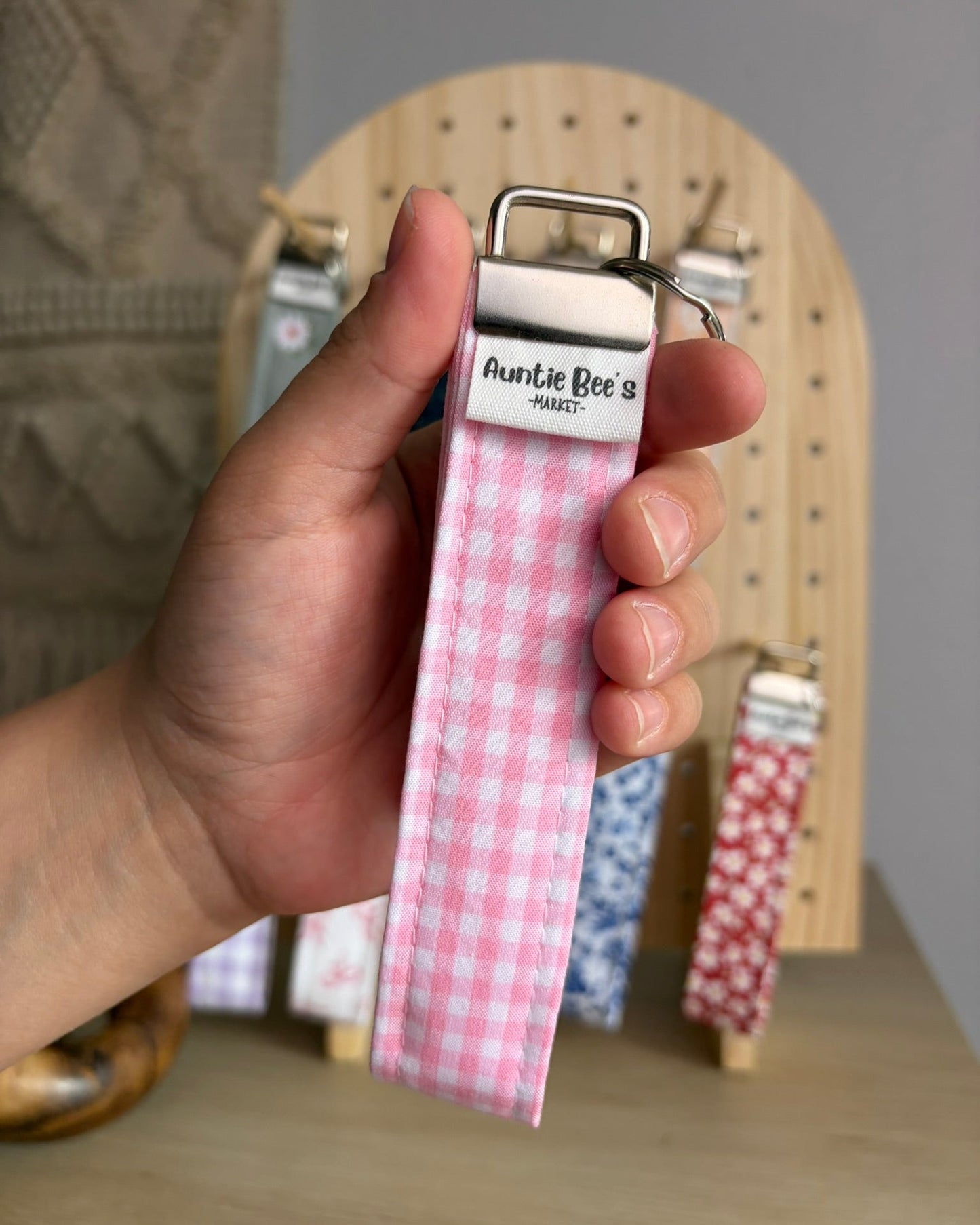 Wristlet Keychain | Handmade