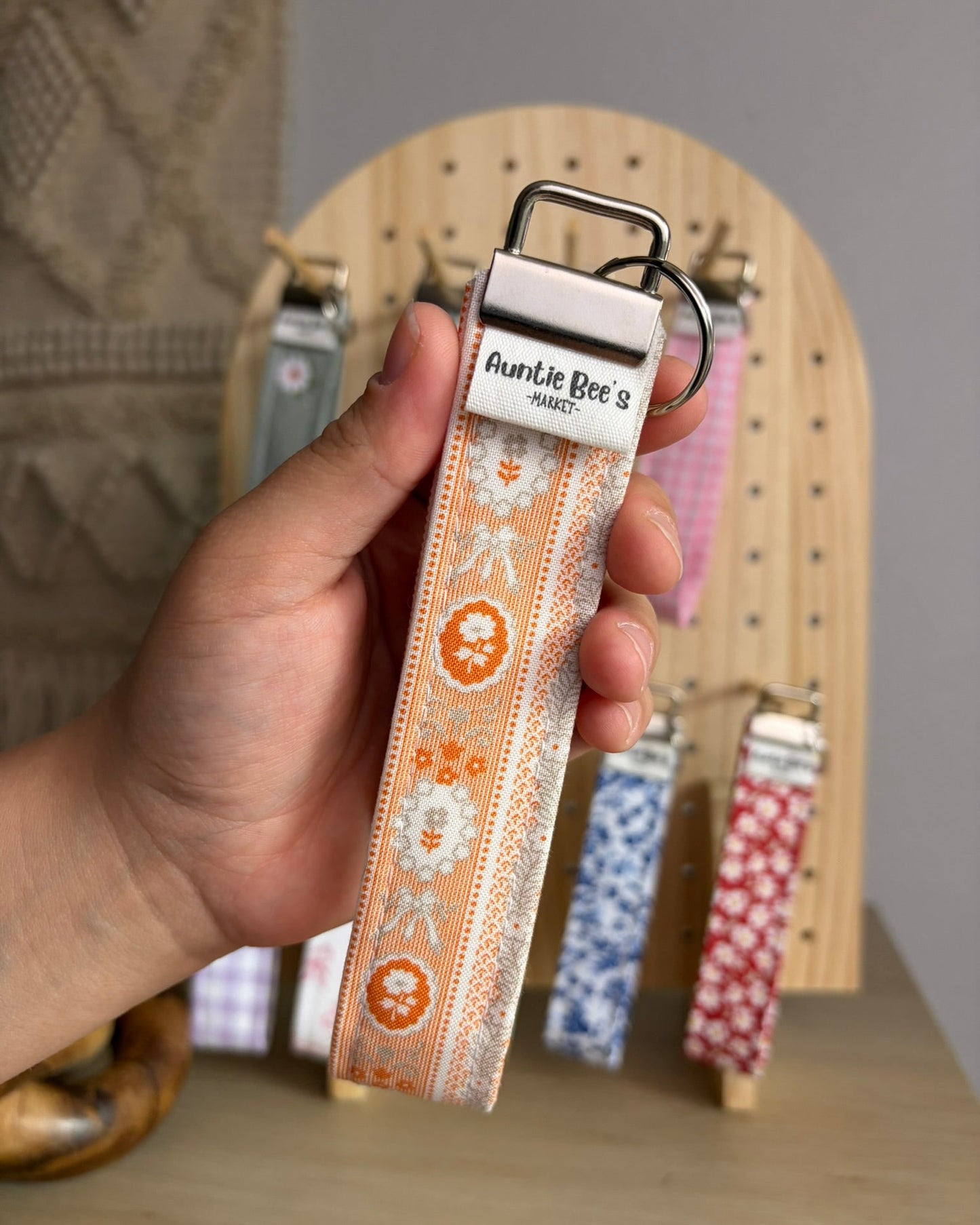 Wristlet Keychain | Handmade