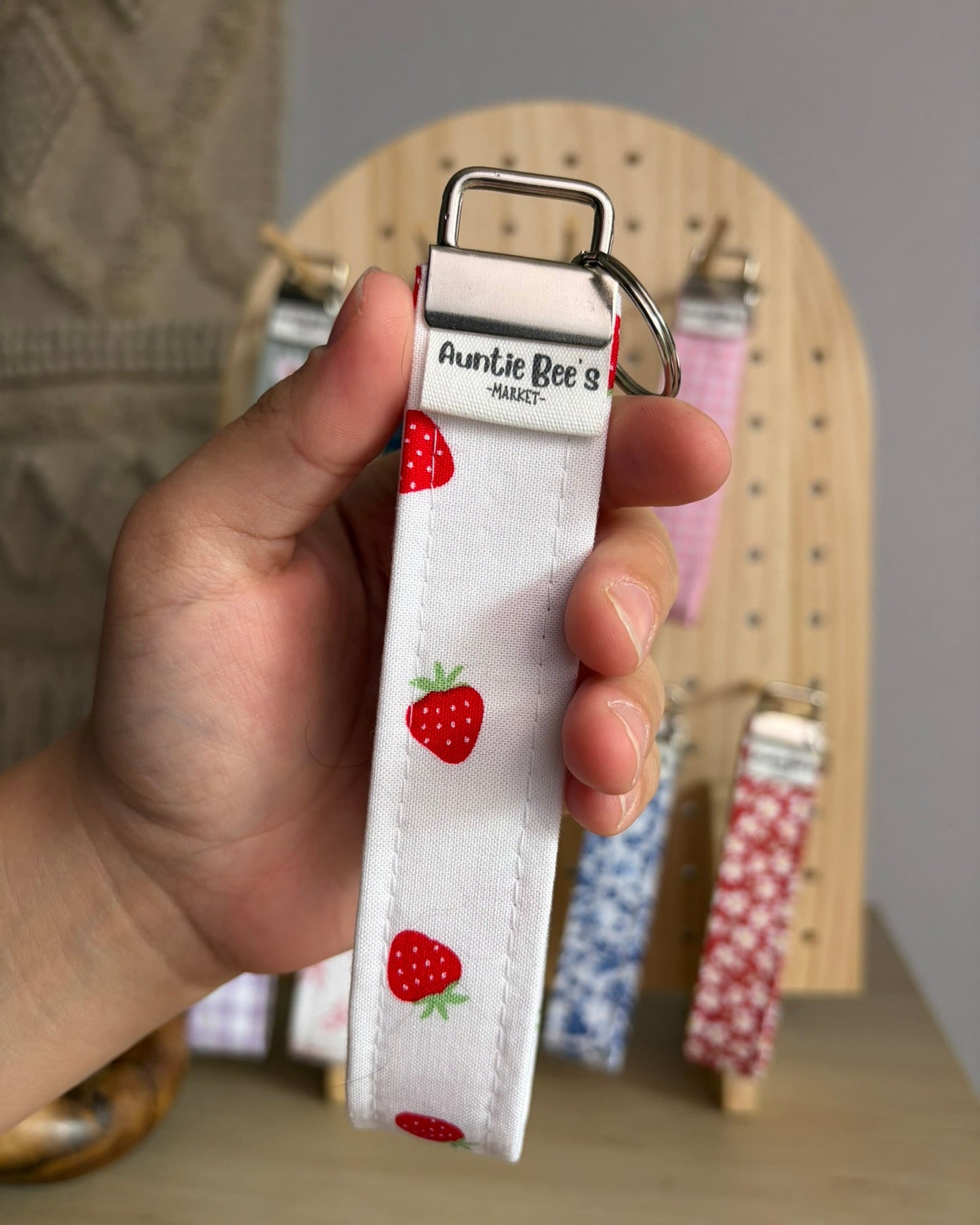 Wristlet Keychain | Handmade