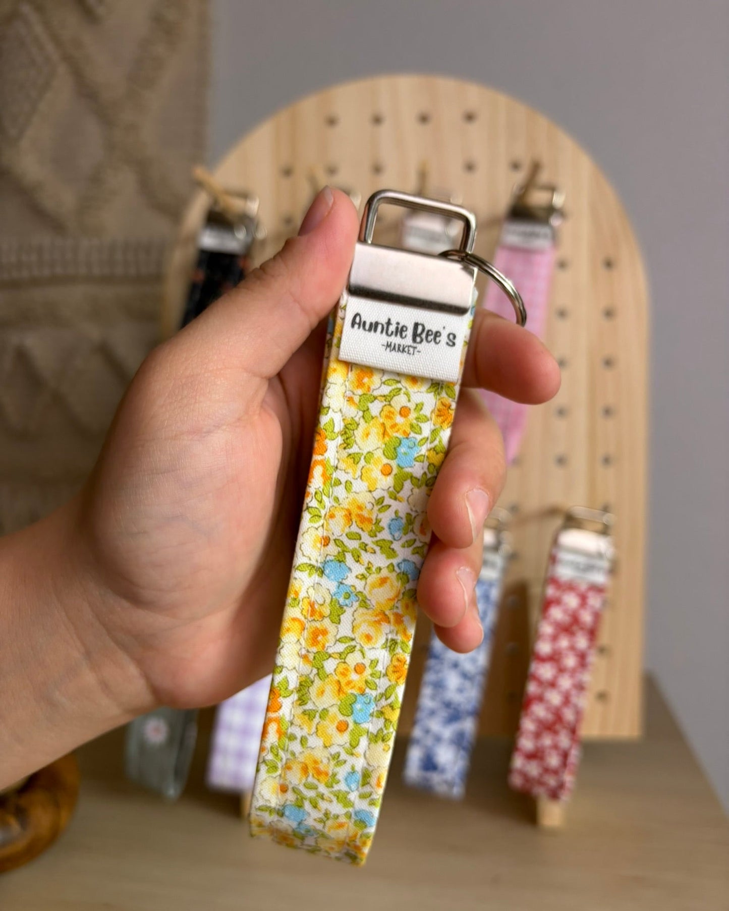 Wristlet Keychain | Handmade