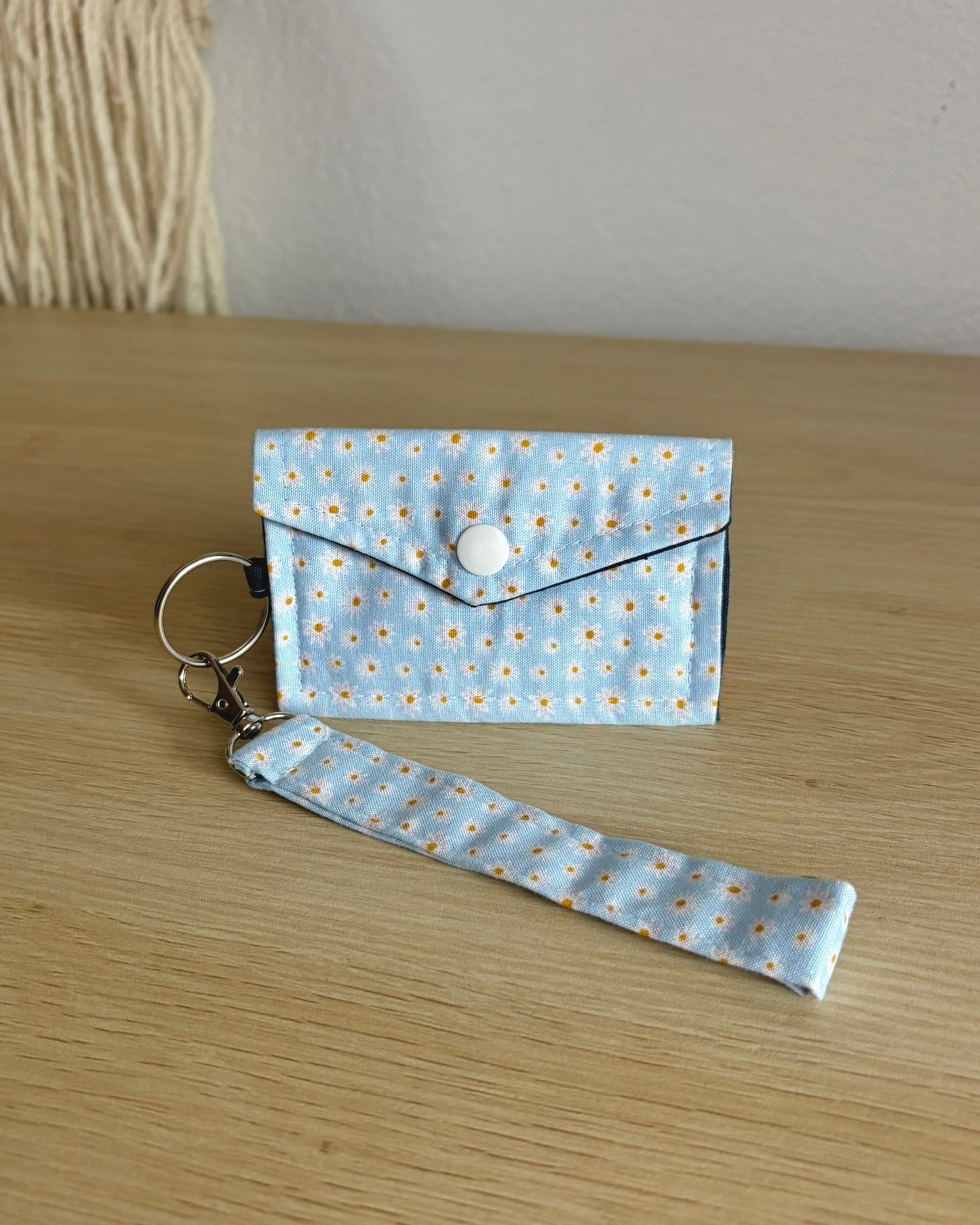 Fabric Keychain Wristlet Set - Handmade Key Fob Holder Accessories