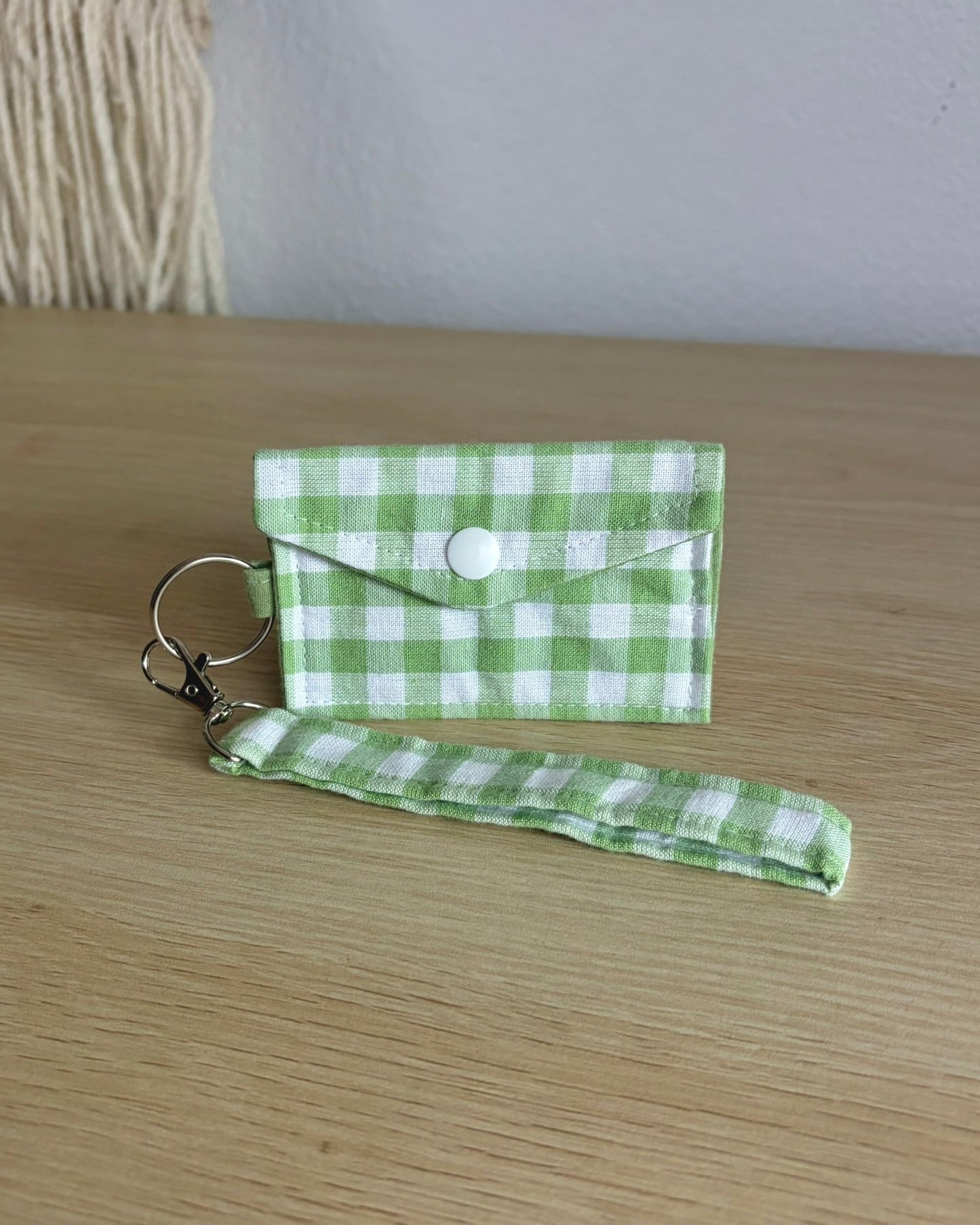 Fabric Keychain Wristlet Set - Handmade Key Fob Holder Accessories