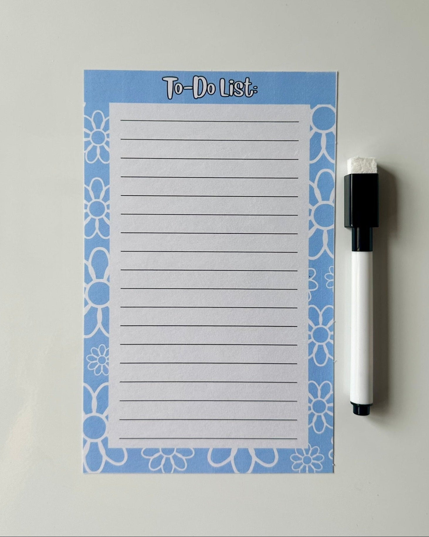 Magnetic To-Do List Notepads | Floral Fridge Planner
