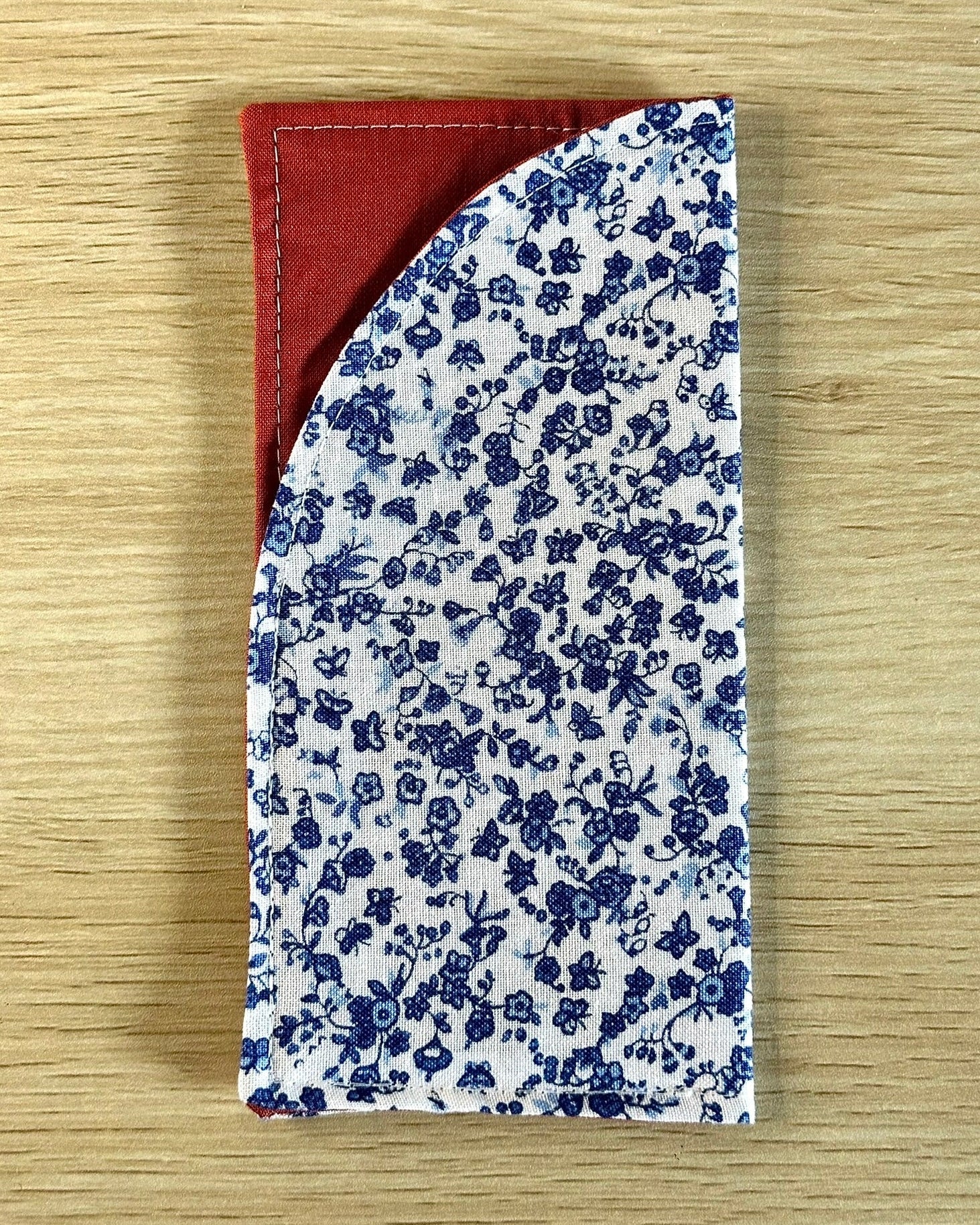 Handmade Sunglasses Case- Soft Cotton Eyeglass Pouch