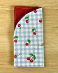 Handmade Sunglasses Case- Soft Cotton Eyeglass Pouch