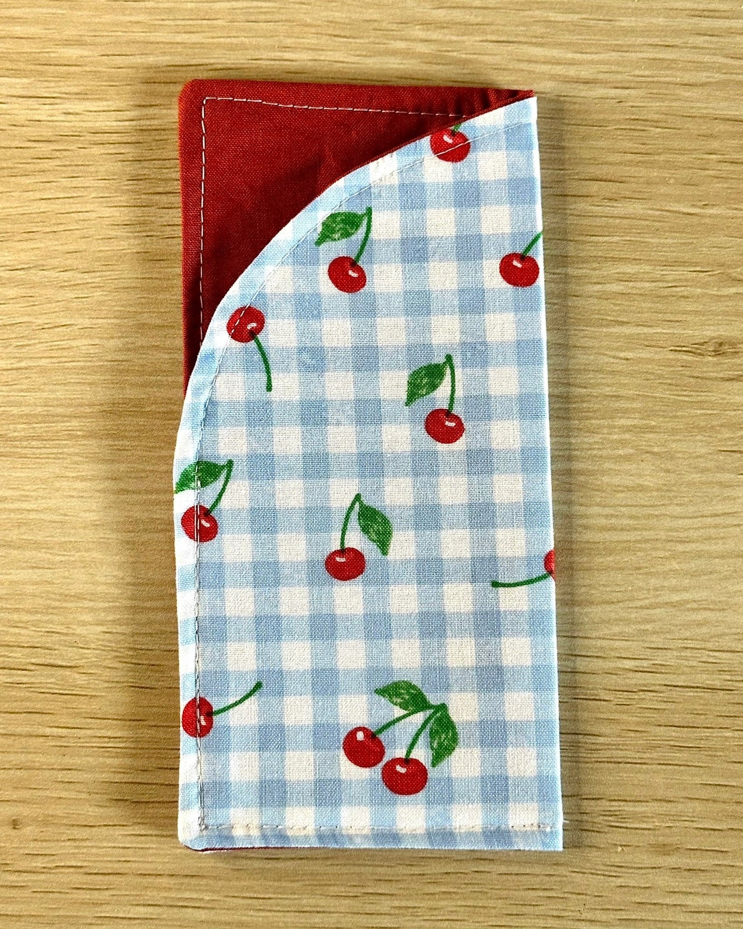 Handmade Sunglasses Case- Soft Cotton Eyeglass Pouch