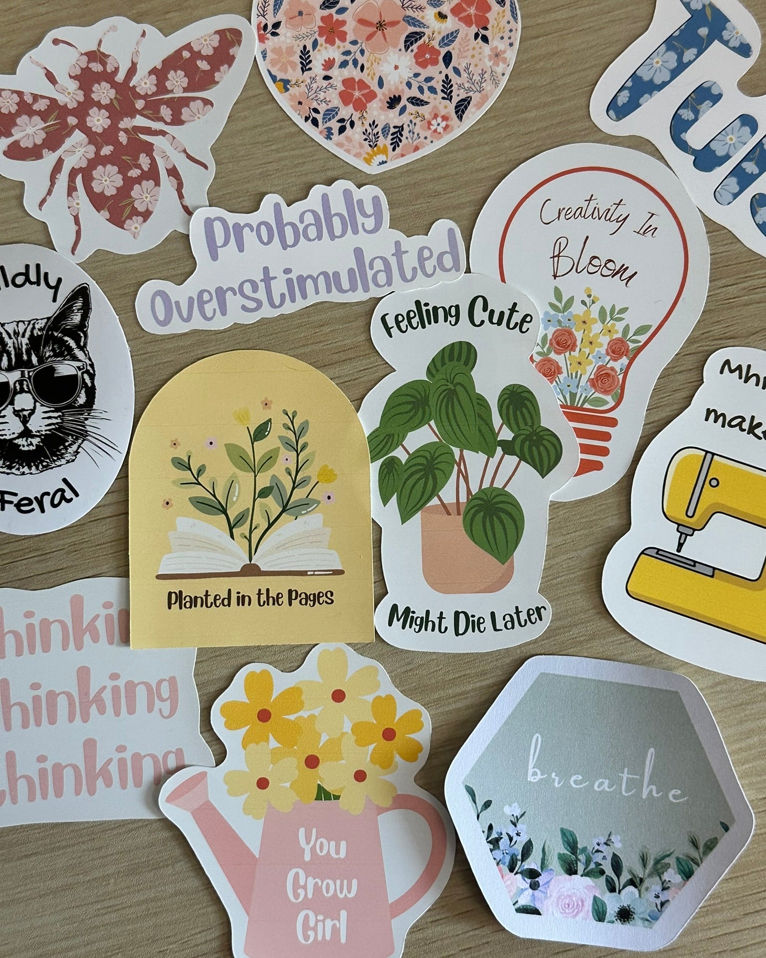 Handmade Vinyl Stickers