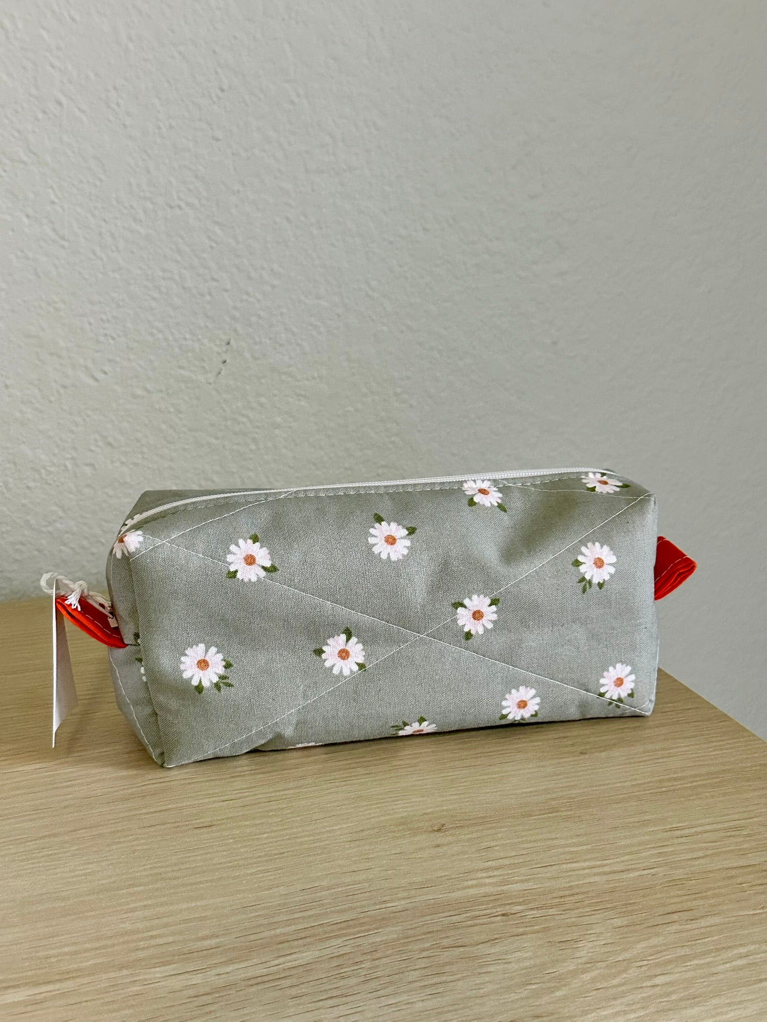 Quilted Pencil Pouch | Makeup Travel Pouch